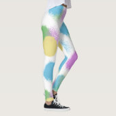 Energetisch Snoep Kleur Abstracte Leggings (Rechts)