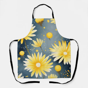 Energetische chrysant Waterverf Schort