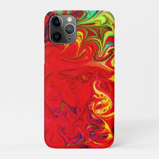 Energetische kleur burst patroon Case-Mate iPhone case (Achterkant)