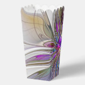 Energetische, kleurrijke Abstracte fractale kunstb Bedankdoosjes (Achterkant)