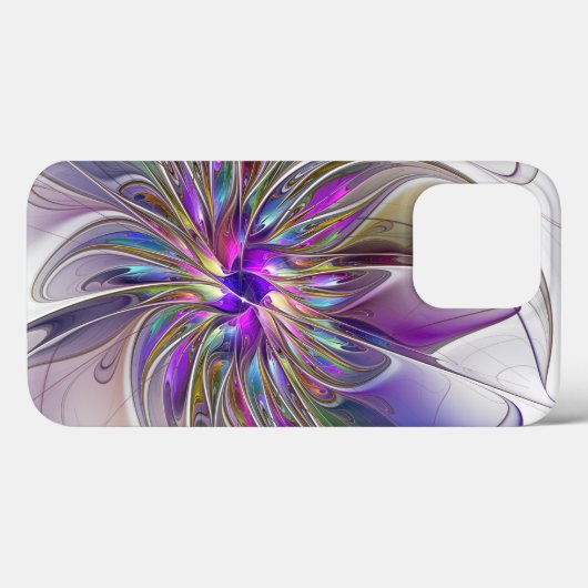 Energetische, kleurrijke Abstracte fractale kunstb Case-Mate iPhone Case (Achterkant (horizontaal))