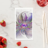 Energetische, kleurrijke Abstracte fractale kunstb Servet (Insitu)