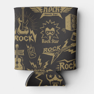 Energetische rock muziek essentie blikjeskoeler