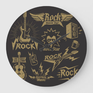 Energetische rock muziek essentie grote klok