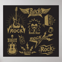 Energetische rock muziek essentie