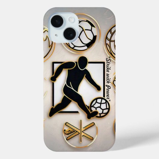 Energetische sportvibes Case-Mate iPhone case (Achterkant)
