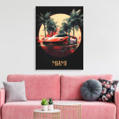 Energetische stroom. Levendige Creative Art Canvas Afdruk (Insitu (Woonkamer))