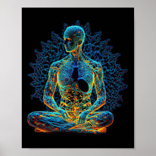 Energie Chakra Yoga Meditatie Spiritueel _1 Poster