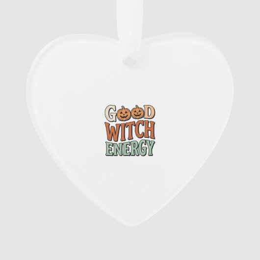 Énergie de bonne sorcière Design vectoriel Hallowe (devant)