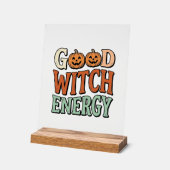 Énergie de bonne sorcière Design vectoriel Hallowe (Angle)