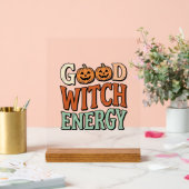 Énergie de bonne sorcière Design vectoriel Hallowe (Mariage)