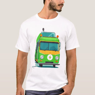 Energie Elektrische Bus T-shirt