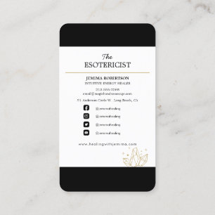Energie-Healer/Intuïtief/Reiki/Tarot/Esoterisch Visitekaartje