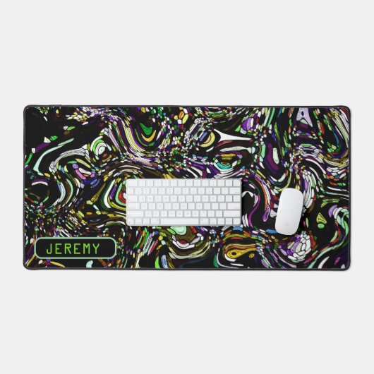 Energie hypnotique dans le pot vert du bureau (Clavier et souris)