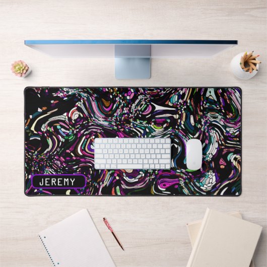 Energie hypnotique dans le tapis de bureau violet (Bureau 1)