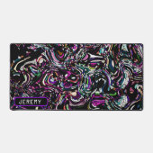 Energie hypnotique dans le tapis de bureau violet (Recto)