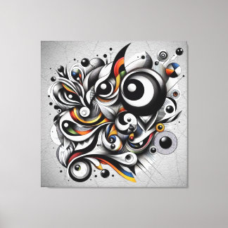 Energie in Beweging Canvas Afdruk