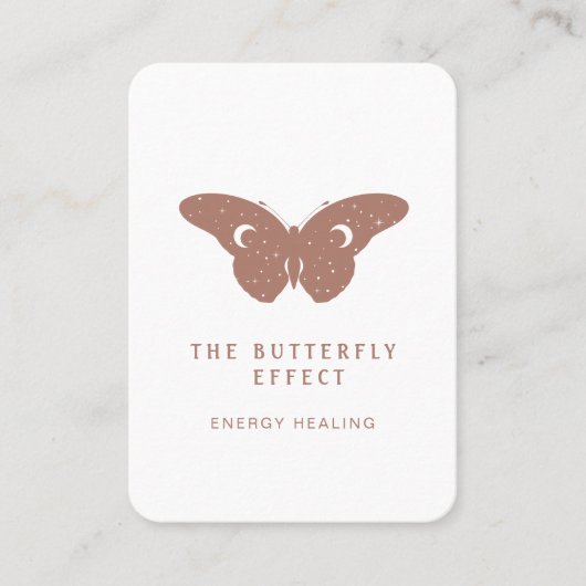 Énergie Reiki Spirituelle Carte de visite (Devant)