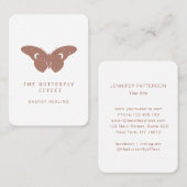 Énergie Reiki Spirituelle Carte de visite (Devant / Derrière)