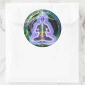 Energie Ronde Sticker (Tas)