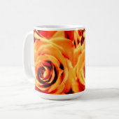 Énergie Roses Jaunes 15oz Mug Classique (Devant gauche)