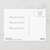 Energie van de liefde briefkaart (Achterkant)