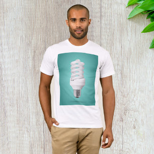 Energiebesparende lamp Power Mannen T-shirt