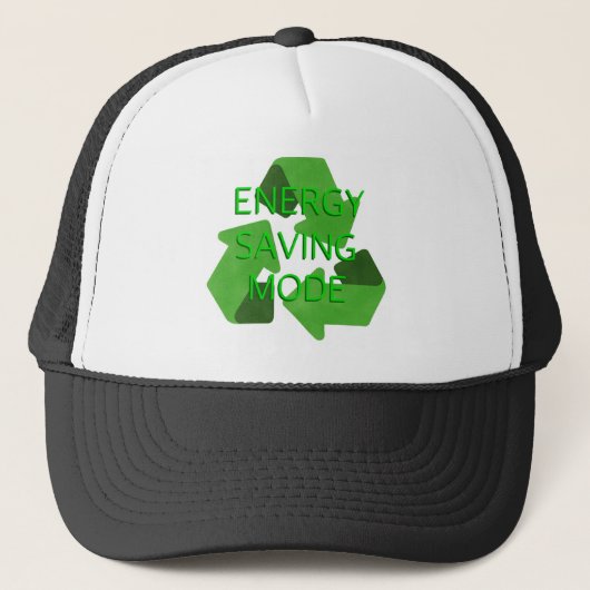 Energiebesparende modus trucker pet (Voorkant)