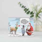 Energiebesparende Rudolph Briefkaart (Staand voorkant)