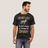 Energiebesparing Topiary T-shirt (Voorkant volledig)