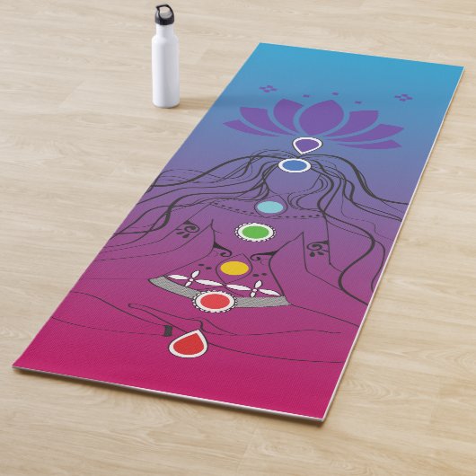 Energiebevestiging Chakra Yogamat (In situ)