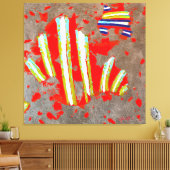 Energiecode o2324 - canvasprint canvas afdruk (Insitu (Woonkamer))