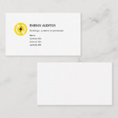 Energiecontroleur Visitekaartje (Voorkant / Achterkant)