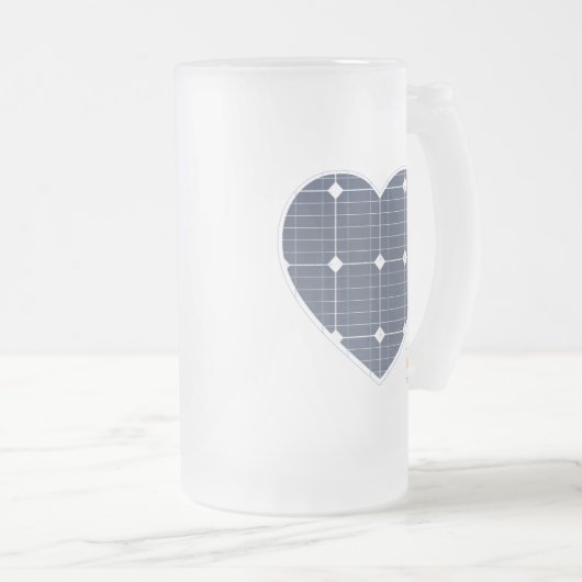 ENERGIEHART VAN SOLAR PANEL MATGLAS BIERPUL (Voorkant rechts)