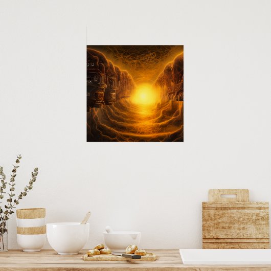 Energieopslag Poster (Keuken)