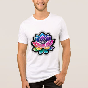 : Energiestromen – Levendig stroomontwerp Tri-Blend Shirt