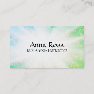 *~* Energy Bursts Rays Healing Sparkles Reiki Visitekaartje