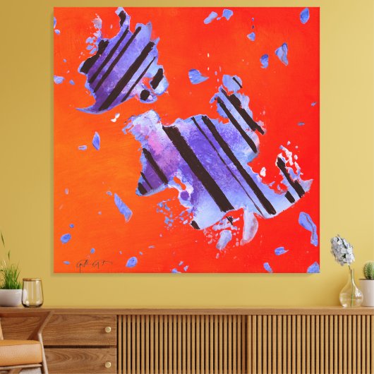 Energy Code 1CO24 canvas print (Insitu (Woonkamer))