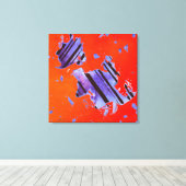 Energy Code 1CO24, ( stretched canvas print ) (Insitu (Houten vloer))
