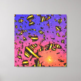 Energy Code 20CO24 - Stretched Canvas Print 
