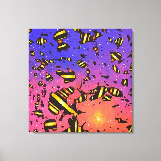 Energy Code 20CO24 - Stretched Canvas Print  (Voorkant)