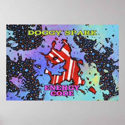 Energy Code - DOGGY SPARK - Posters (Devant)