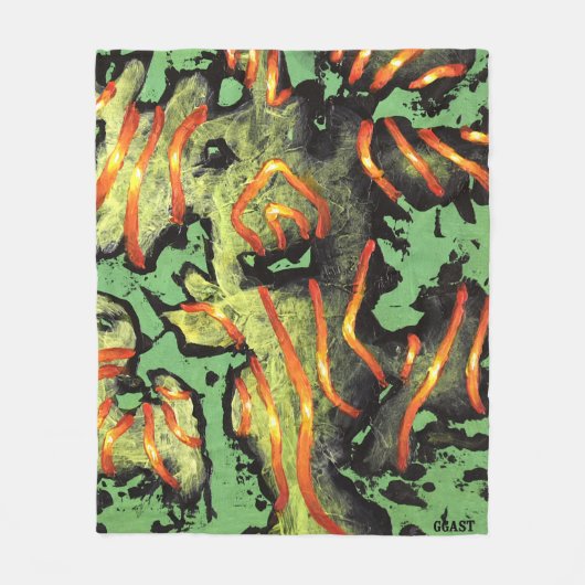 ENERGY CODE - GGAST - Fleece Blanket (Voorkant)