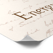 Energy Equals Milk Times Café Poster carré (Coin)