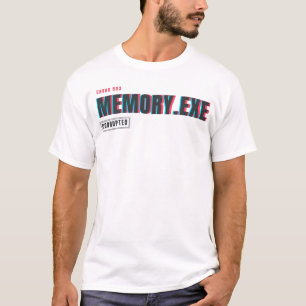 Energy.exe Time-out Glitch Tech Humor Design T-shirt