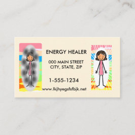Energy Healer Visitekaartje 100-pakket