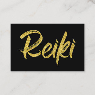 *~* Energy Healing Reiki Practitioner of Master Visitekaartje