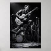 Energy in Black and White Poster (Voorkant)