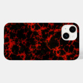 Energy Red en Black Flames Case-Mate iPhone Case (Achterkant (horizontaal))