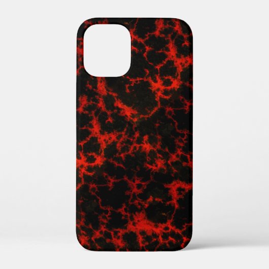 Energy Red en Black Flames Case-Mate iPhone Case (Achterkant)